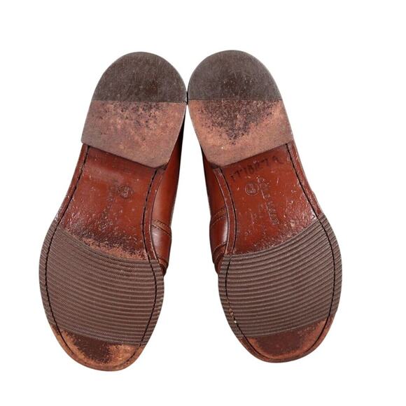 Cole Haan Shoes Mens 8.5 Loafers Leather Buckle Strap Moc Toe Handsewn Slip On main image 16